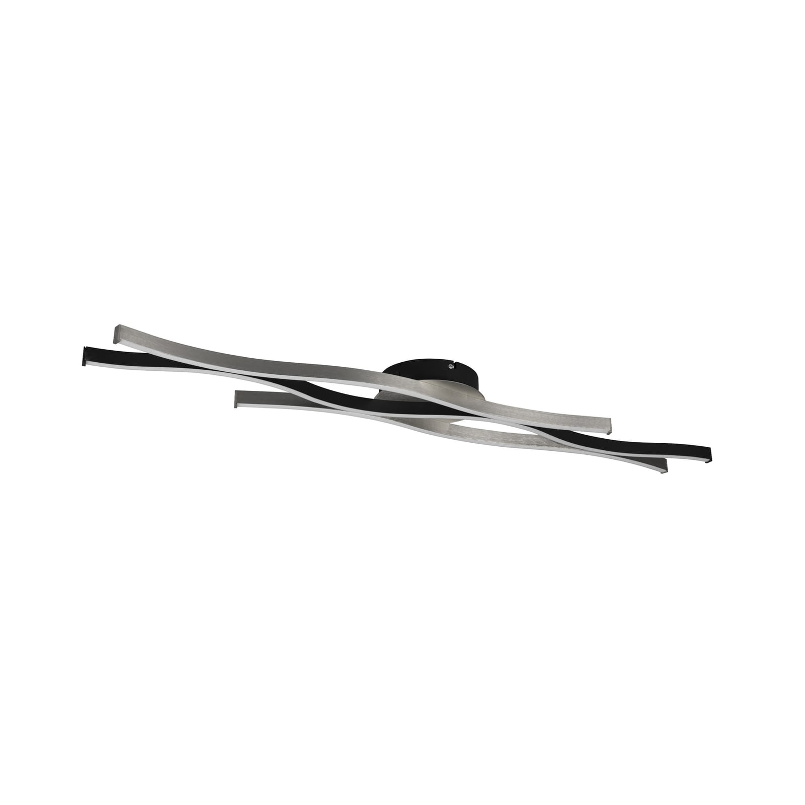LED taklampe Blaze dimbar CCT aluminium 107 cm lysfarge justering