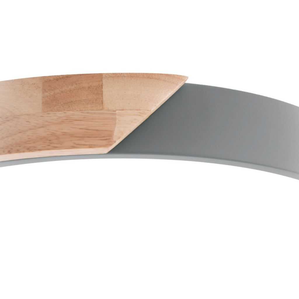 LED taklampe Borneo eik/metall CCT dimbar Ø52 cm 32W designdetalj
