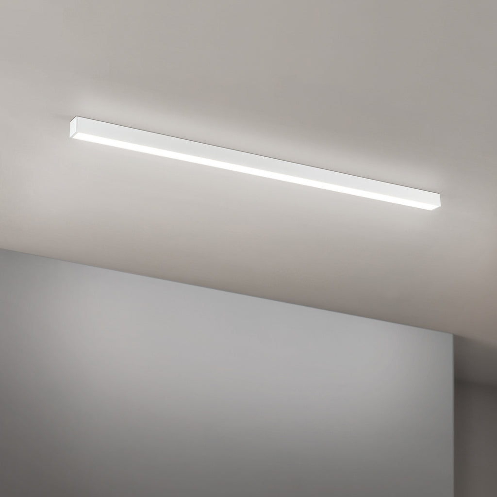 LED taklampe Bounce hvit aluminium CCT 113 cm 35W detalj av lysdiffusor
