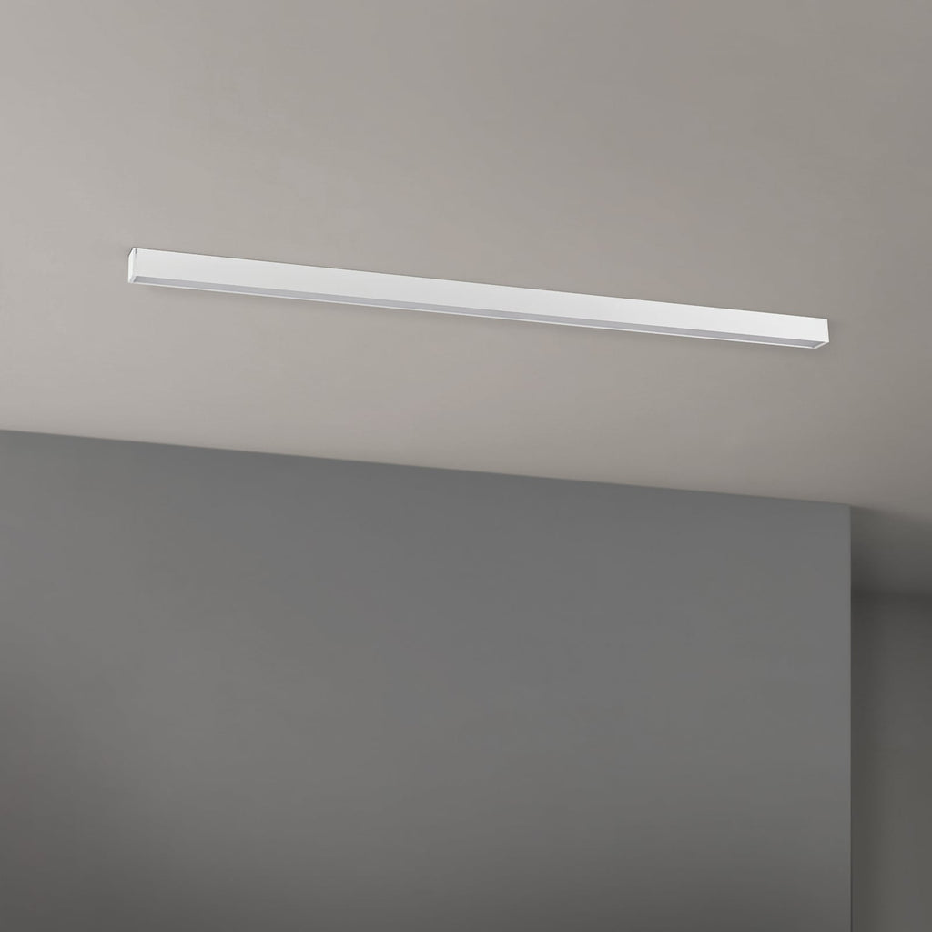 LED taklampe Bounce hvit aluminium CCT 113 cm 35W sideprofil