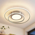 LED taklampe Bovia dimbar CCT med fjernkontroll Ø60 cm forfra