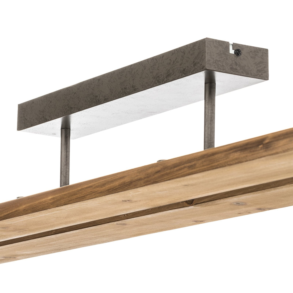 LED taklampe Brad tre dimbar 100x20 cm 27W varmhvit monteringsdetalj