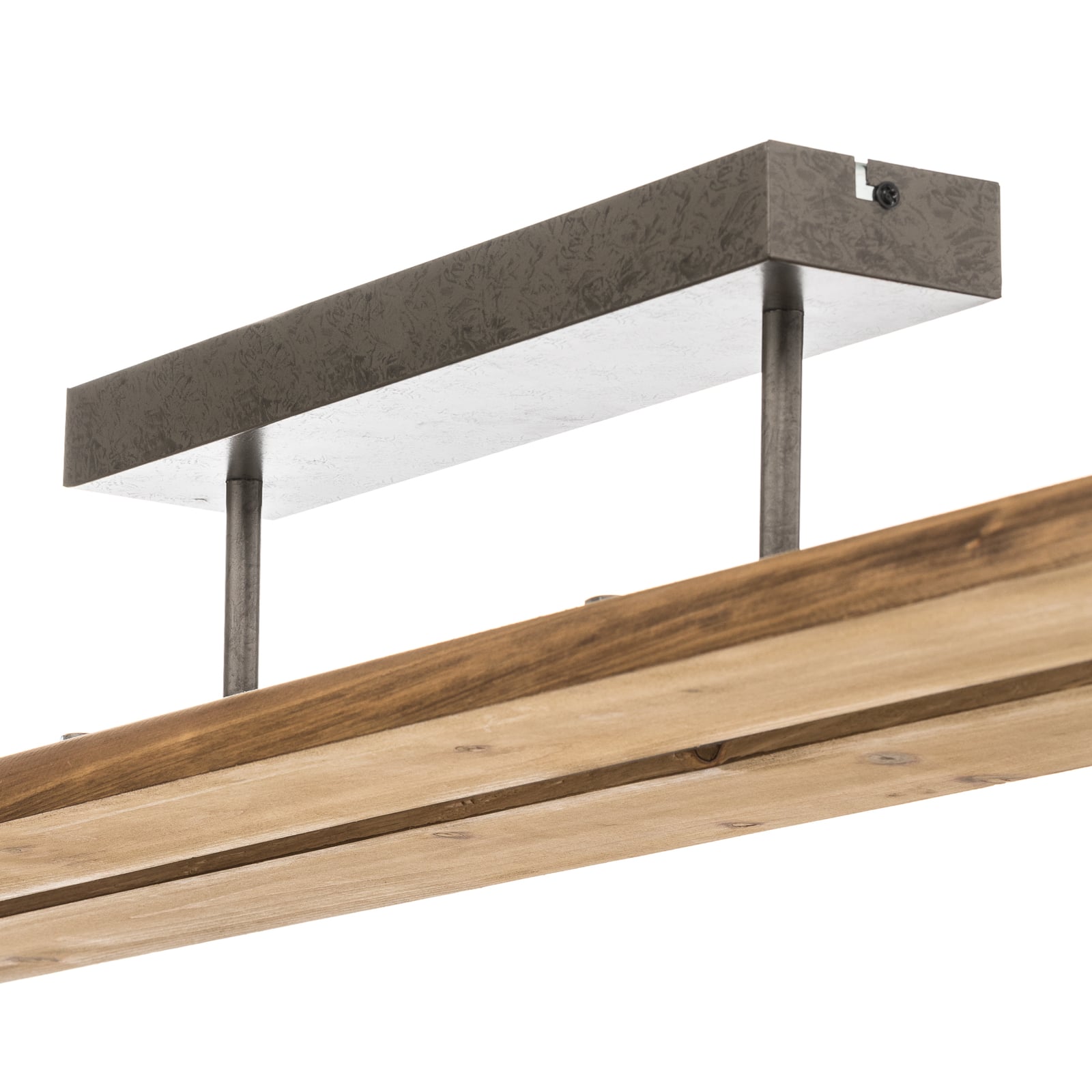 LED taklampe Brad tre dimbar 100x20 cm 27W varmhvit monteringsdetalj