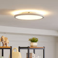 LED taklampe Brenda dimbar CCT Ø40 cm hvit med fjernkontroll forfra