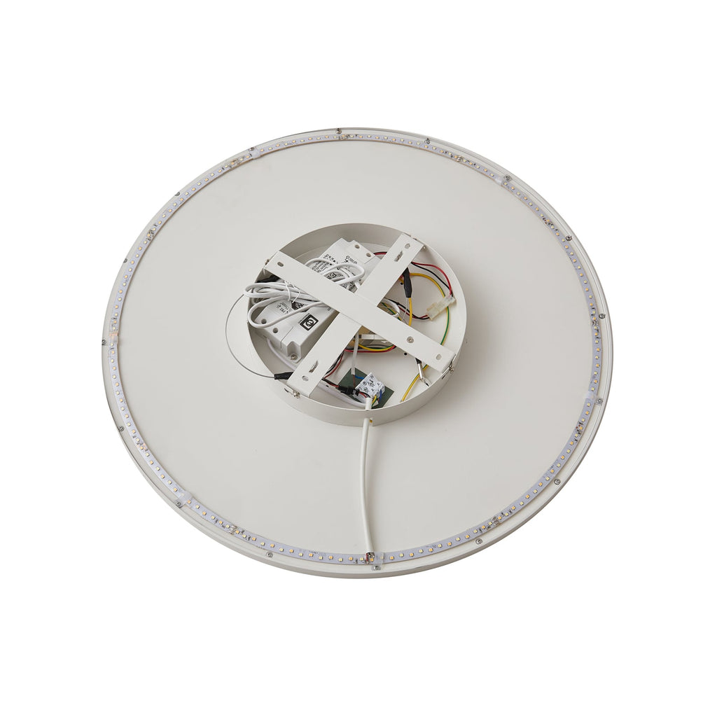 LED taklampe Brenda dimbar CCT Ø60 cm hvit lysmodus
