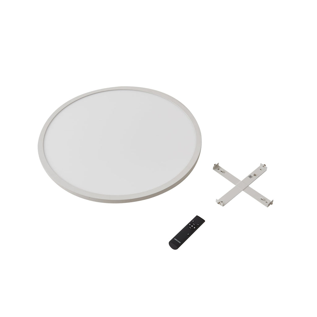 LED taklampe Brenda dimbar CCT Ø60 cm hvit installasjon