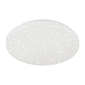 LED taklampe Brili Splash hvit forfra