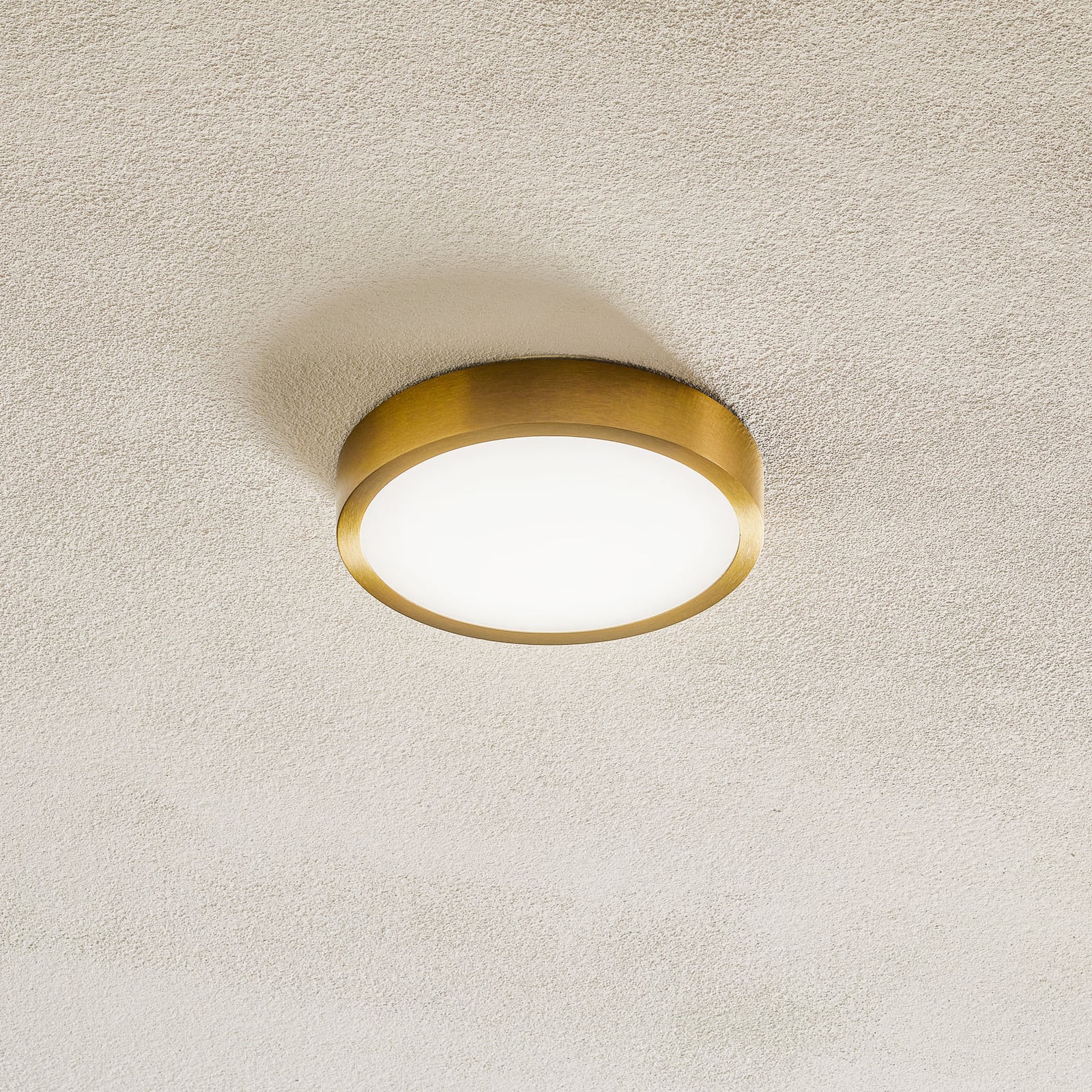 LED taklampe Bully patina aluminium forfra