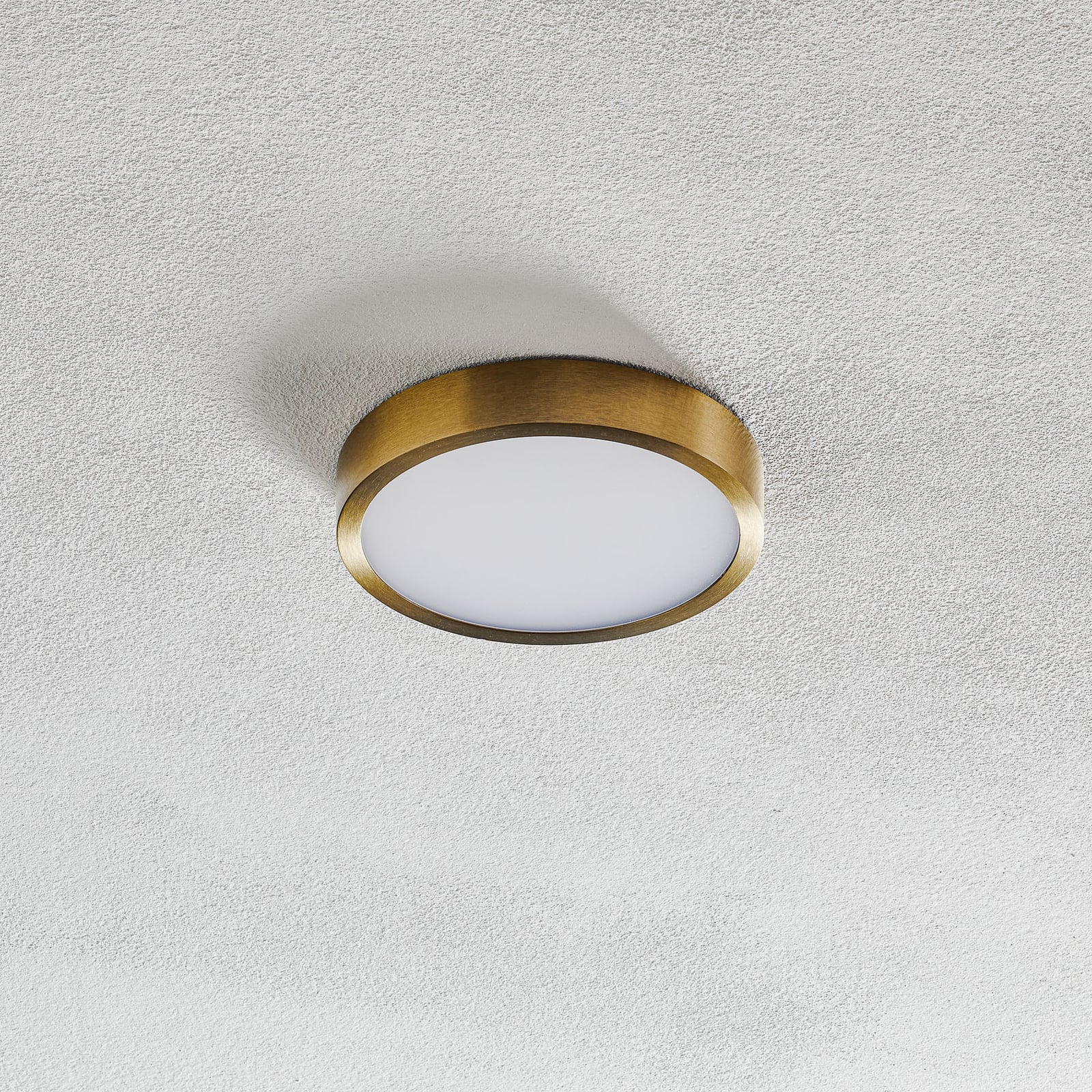 LED taklampe Bully patina aluminium bakside