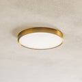 LED taklampe Bully patina-look aluminium foran