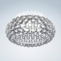 LED taklampe Caboche Plus transparent forfra