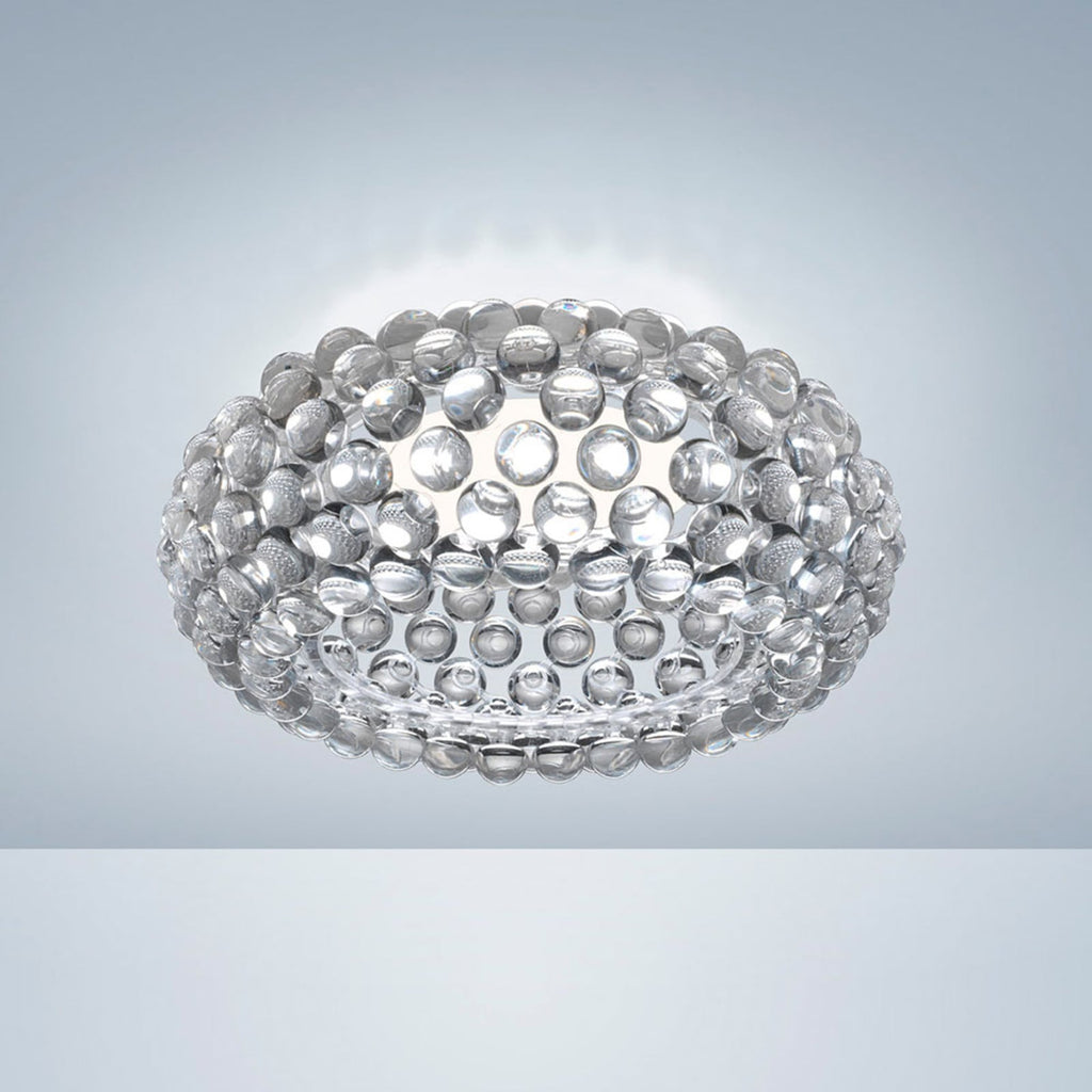 LED taklampe Caboche Plus transparent bakside