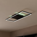 LED taklampe Calagrano-Z smart RGB CCT svart forfra