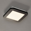 LED taklampe Camillus kvadratisk dimbar 17 cm IP44 forfra