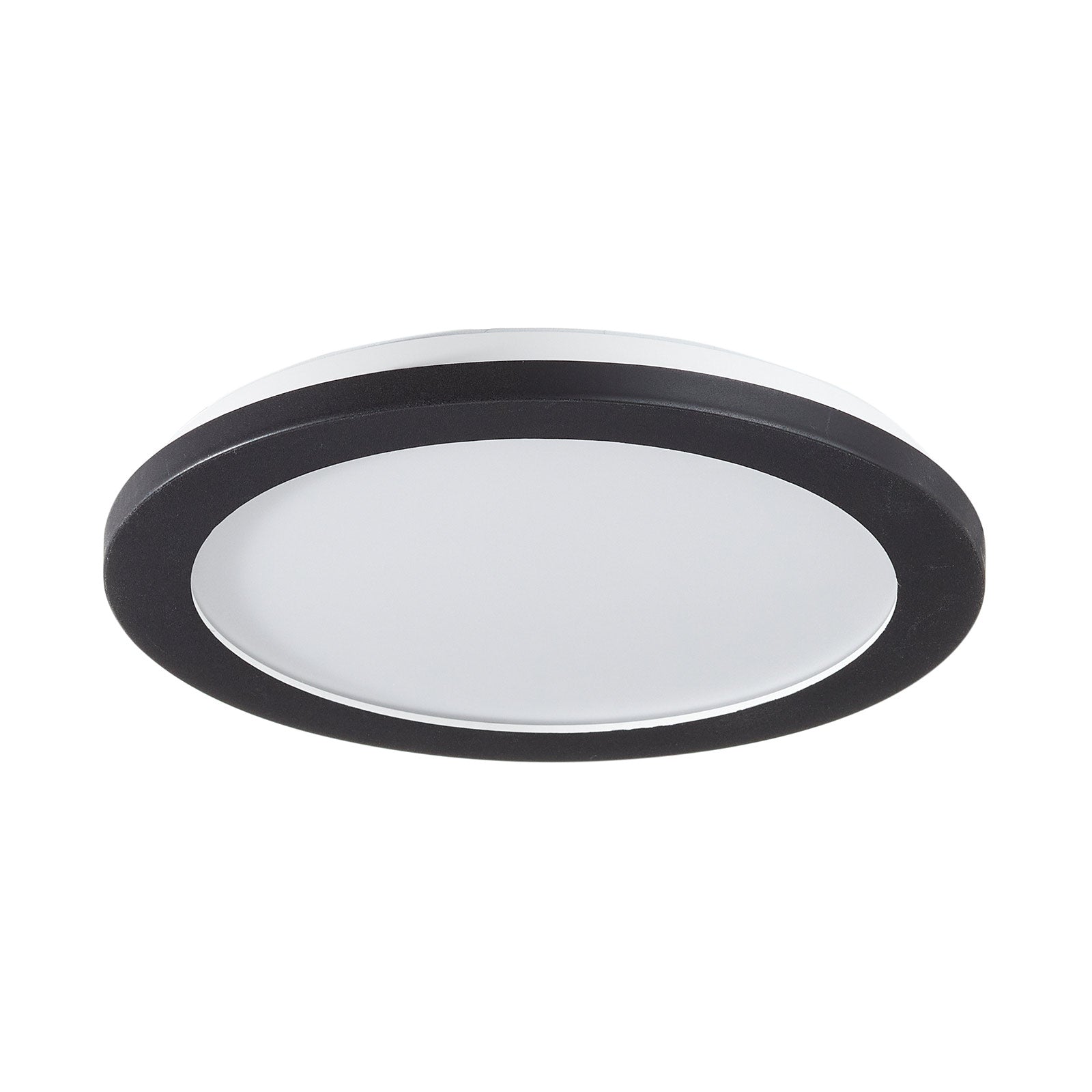 LED taklampe Camillus rund dimbar Ø26 cm IP44 detalj av ramme
