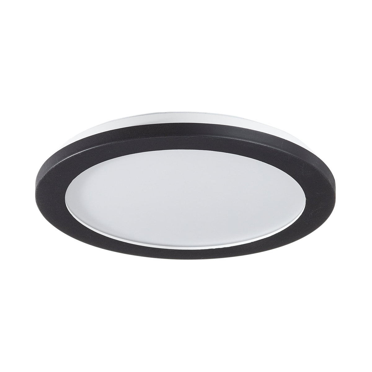 LED taklampe Camillus rund dimbar Ø26 cm IP44 detalj av ramme