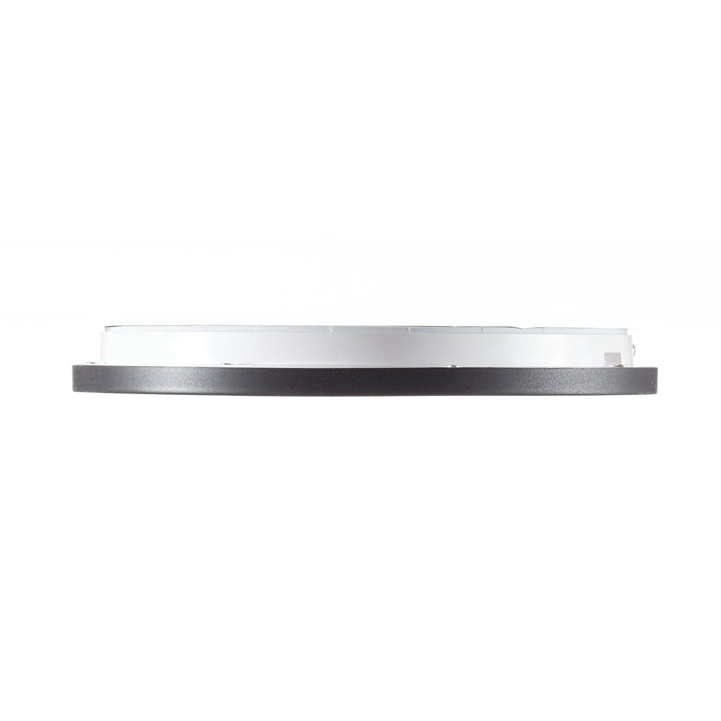 LED taklampe Camillus rund dimbar Ø26 cm IP44 montert i rom