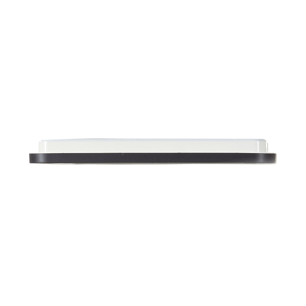 LED-taklampe Camillus kvadratisk dimbar 30x30 cm IP44 detalj av overflate