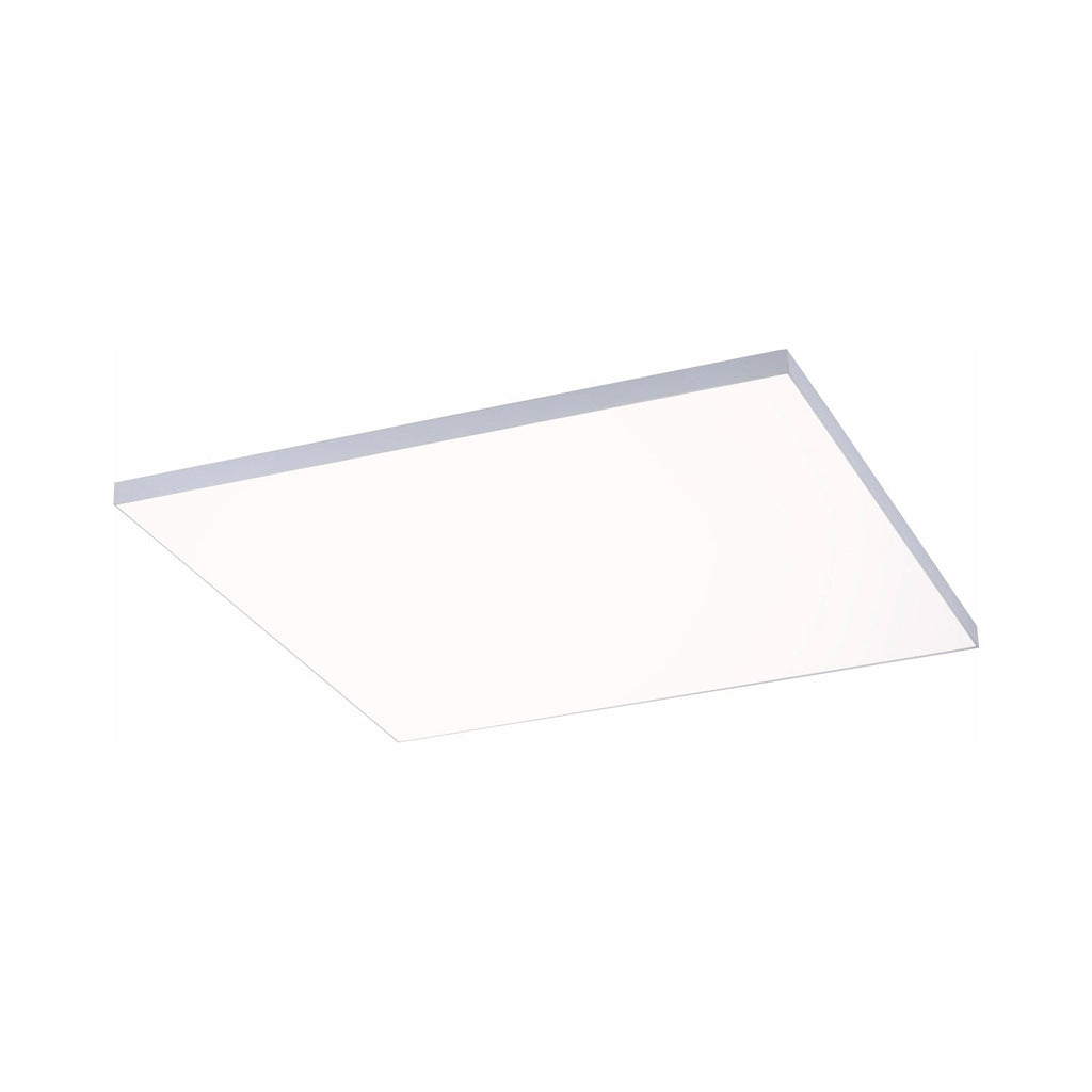 LED taklampe Canvas dimbar CCT 60x60 cm med fjernkontroll forfra