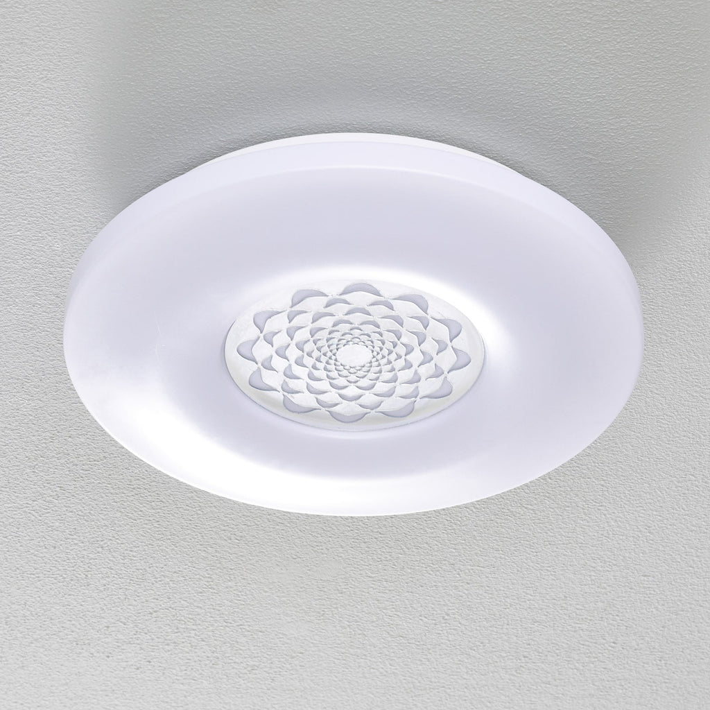 LED-taklampe Capasso-C dimbar RGB Bluetooth bakside