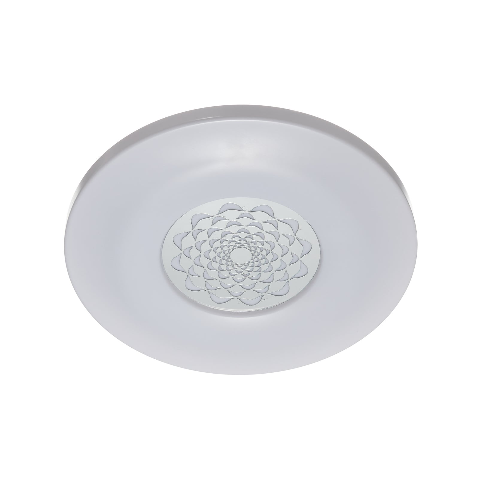 LED-taklampe Capasso-C montert i stue