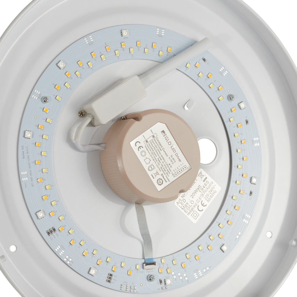LED-taklampe Capasso-C sideprofil