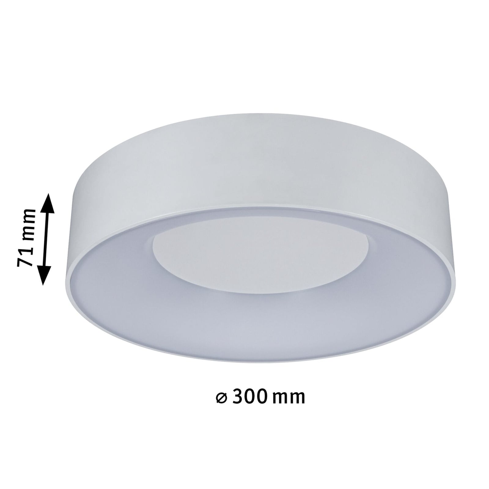 LED taklampe Casca dimbar hvit lysstyrke