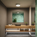 LED taklampe Casca HomeSpa hvit/alu forfra