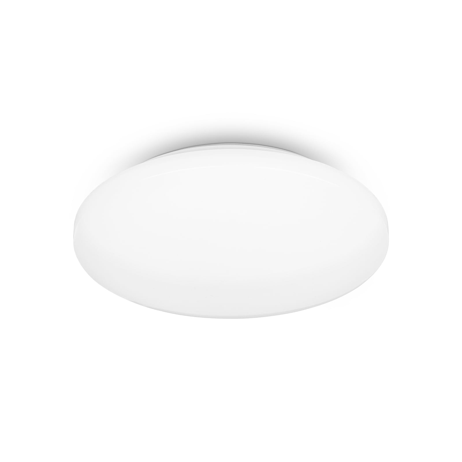 Montert LED taklampe Case hvit IP44 Ø28 cm 12W varmhvit i rom