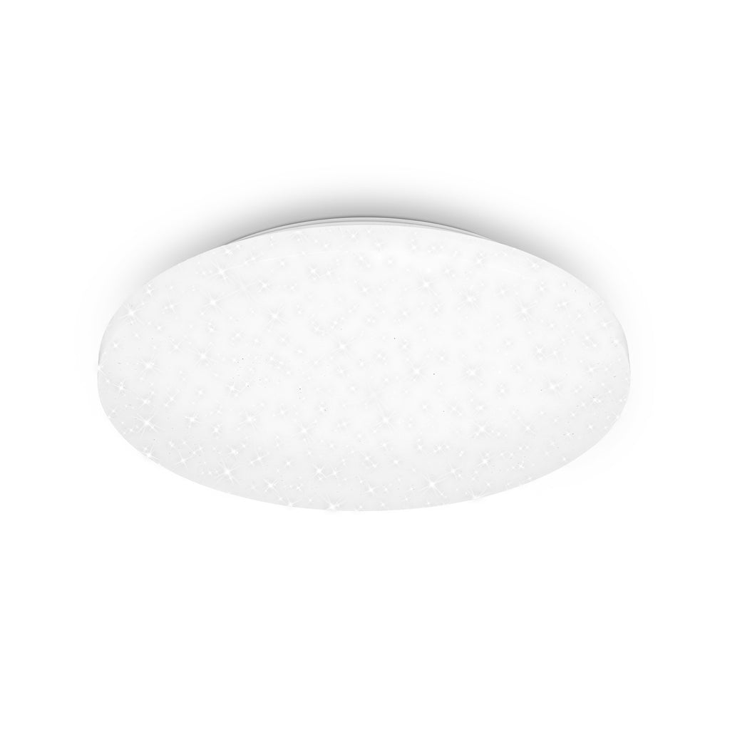LED taklampe Case stjernehimmel hvit plast montert i rom