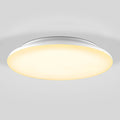 LED taklampe Catino med bevegelsessensor CCT Ø40 cm IP54 forfra