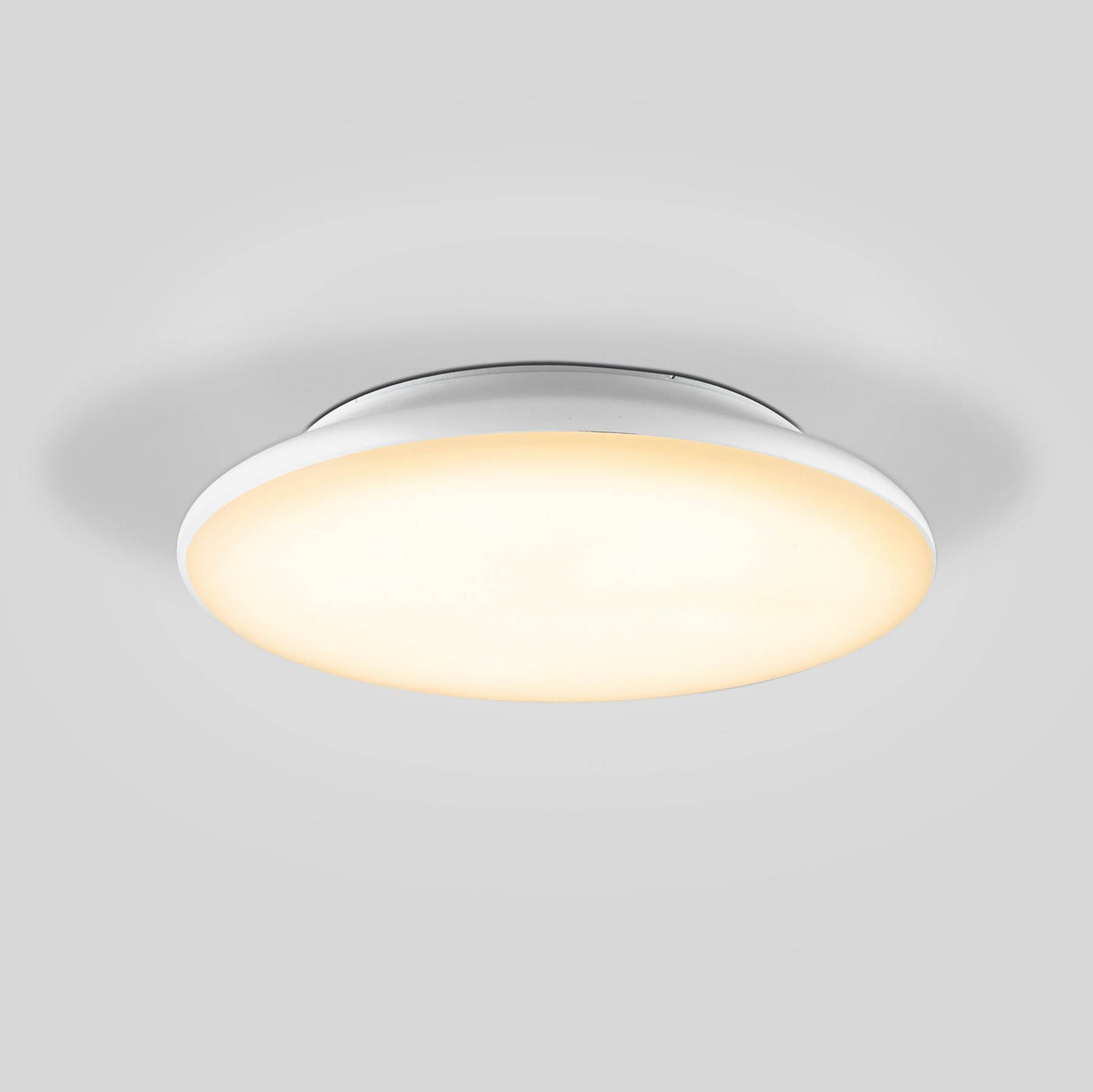 LED taklampe Catino med bevegelsessensor forfra