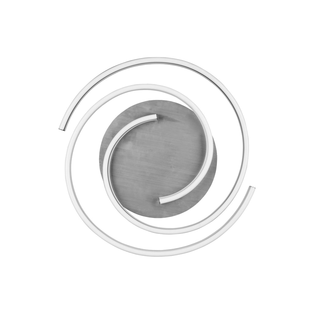 LED taklampe Caya dimbar aluminium Ø50 cm 58W Trio Lighting detalj