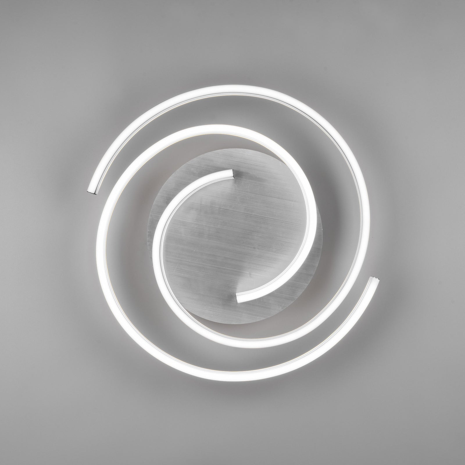 LED taklampe Caya dimbar aluminium Ø50 cm 58W Trio Lighting nærbilde