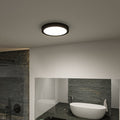 LED taklampe CCT 3-trinns svart Ø33 cm IP44 Paulmann front