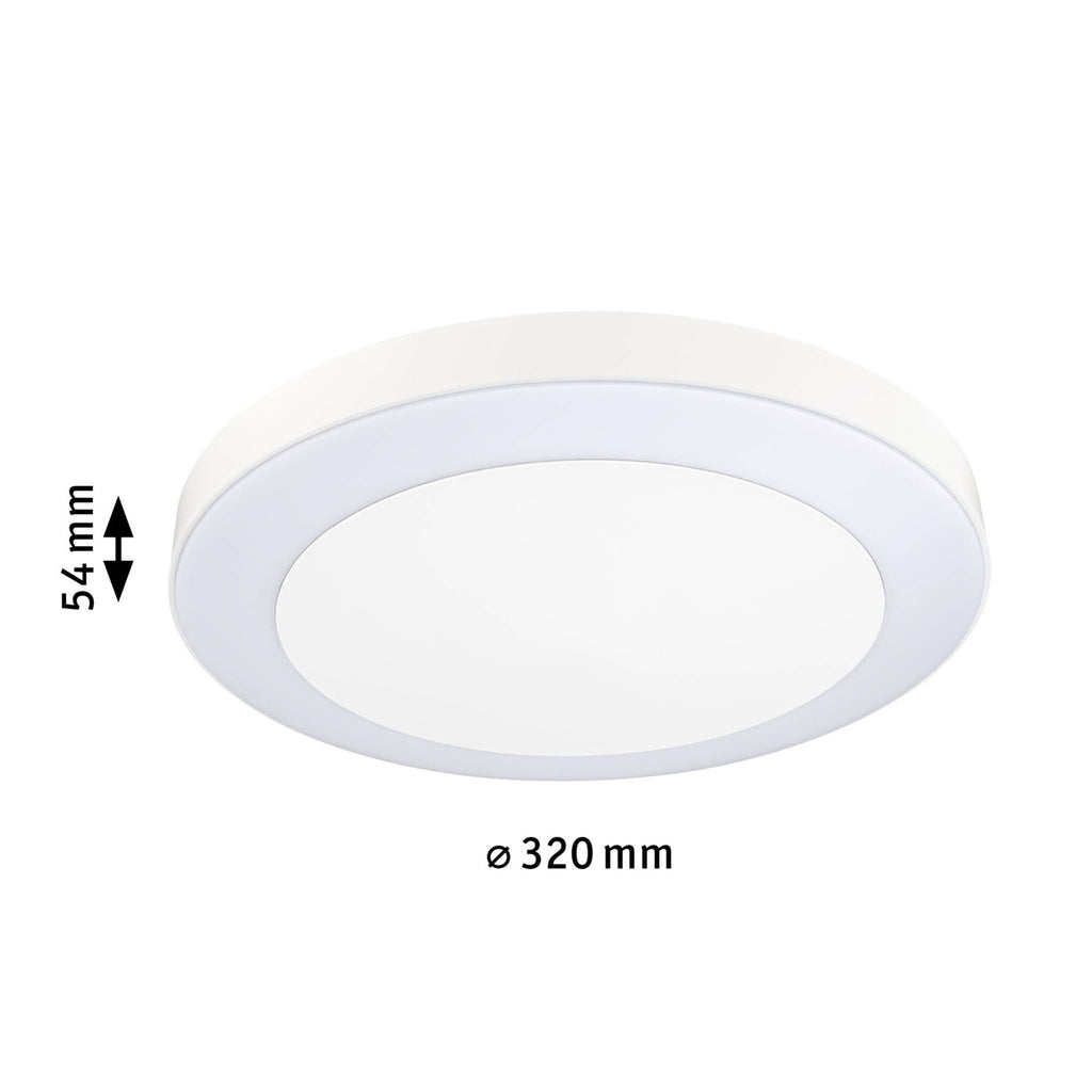 LED taklampe Circula med bevegelsessensor hvit detalj av sensor