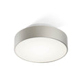 LED taklampe Conect dimbar nikkel Ø26 cm IP44 fra Decor Walther forfra