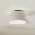 LED taklampe Cookie hvit aluminium Ø15 cm dimbar forfra