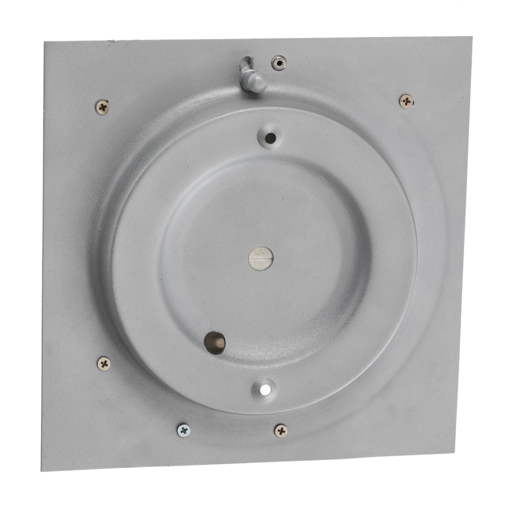 LED taklampe Cut 18 N dimbar krom 18x18 cm IP44 detalj av dimmer