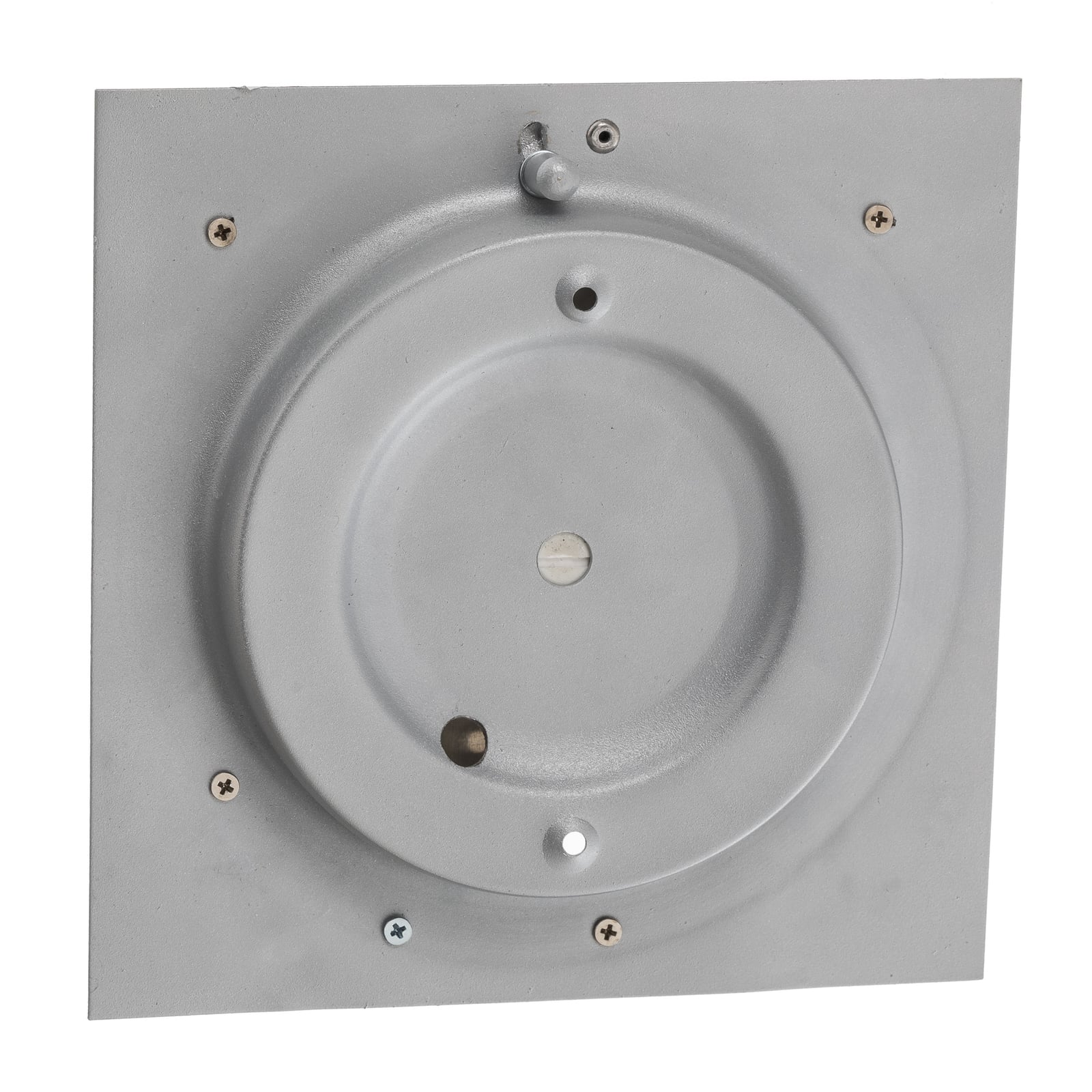 LED taklampe Cut 18 N dimbar krom 18x18 cm IP44 detalj av dimmer