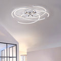LED taklampe Danilo dimbar aluminium 72x72 cm 40W forfra
