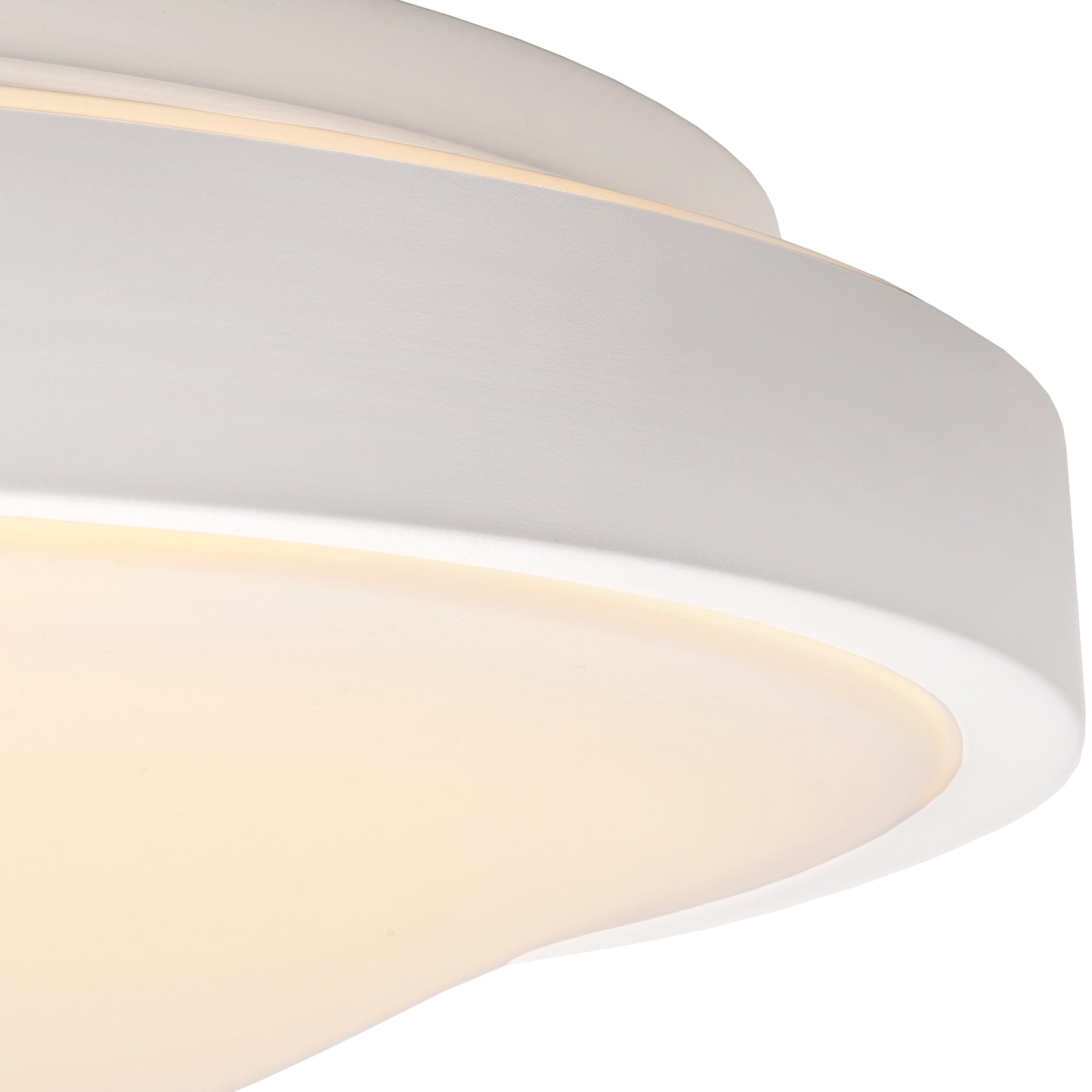 Montert LED taklampe Dasher med bevegelsessensor hvit på tak