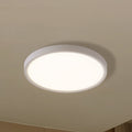 LED taklampe Deika smart dimbar CCT RGB Ø30 cm hvit forfra