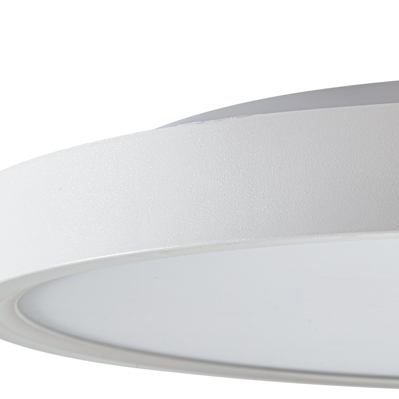 LED taklampe Deika smart dimbar CCT RGB Ø30 cm hvit appstyring skjermbilde