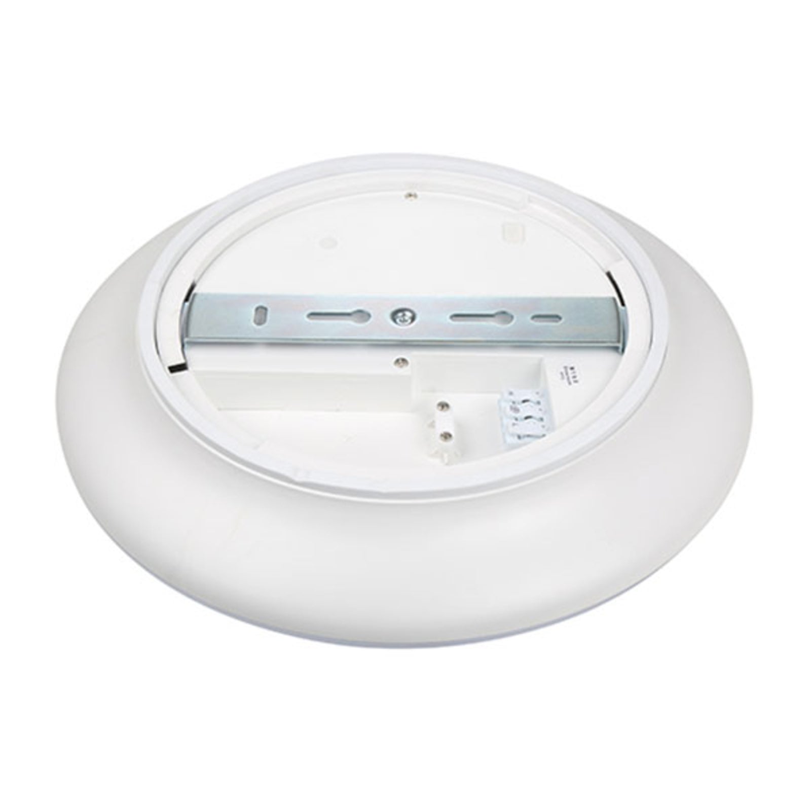Montert LED taklampe dimbar hvit Ø25 cm 3000K IP54 - SLC i rom