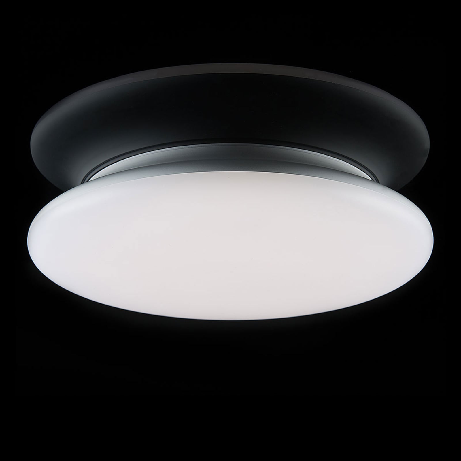 LED taklampe dimbar hvit Ø30 cm 18W nøytralhvit IP54 - SLC forfra