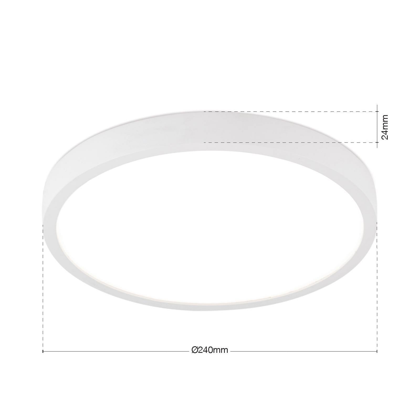 LED taklampe Disc dimbar CCT hvit Ø24 cm 17W - ORION detalj