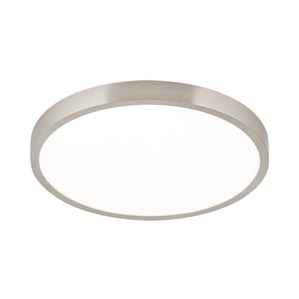 LED taklampe Disc dimbar CCT matt nikkel Ø28 cm bakside