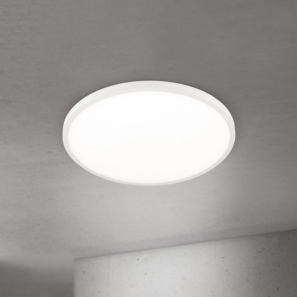 LED taklampe Disc hvit CCT dimbar Ø60 cm 40W forfra