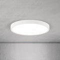 LED taklampe Disc hvit Ø28 cm CCT dimbar 22W forfra
